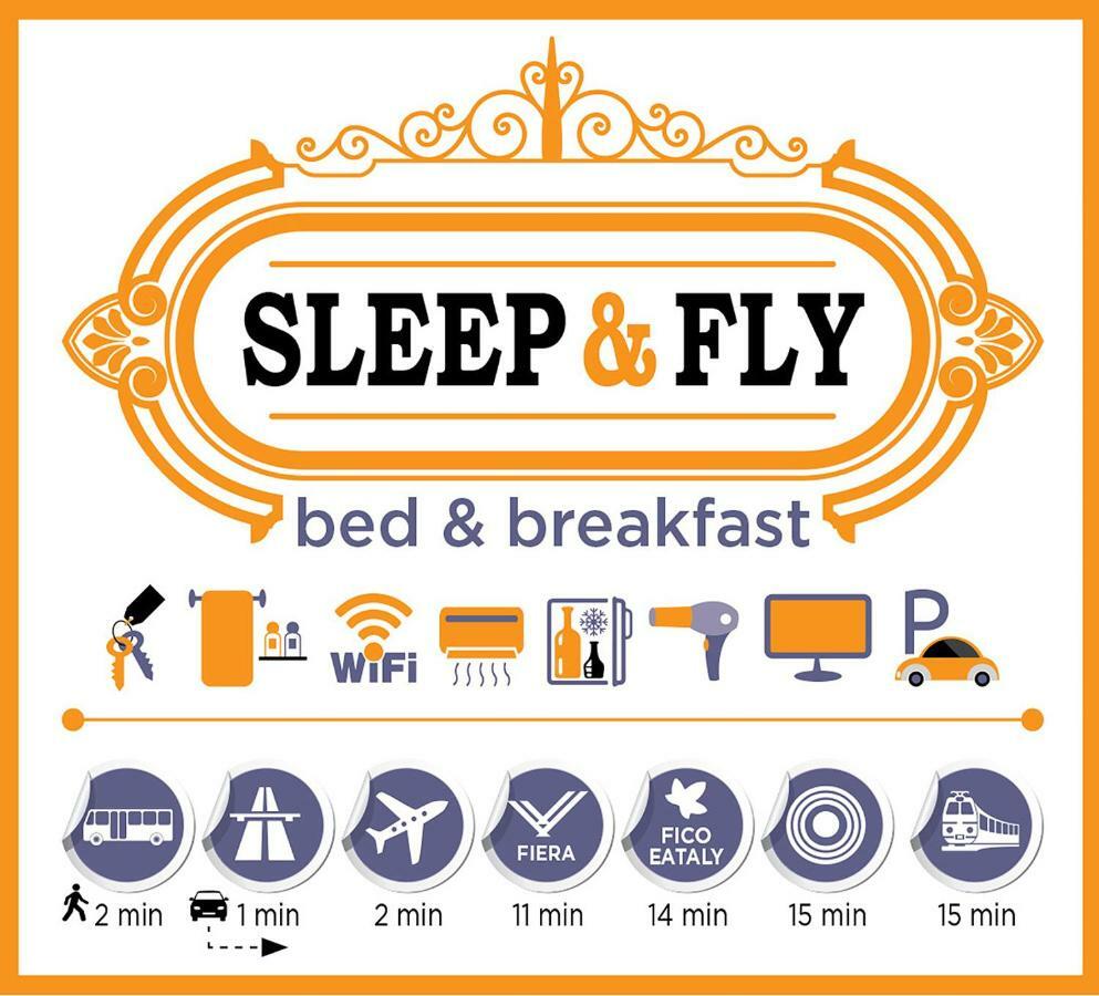 Sleep & Fly Panzió Bologna Kültér fotó